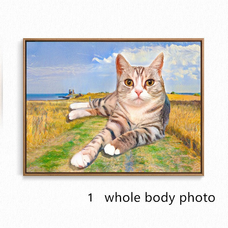 Quadro Personalizado do Seu Pet – Arte Exclusiva e Cheia de amor