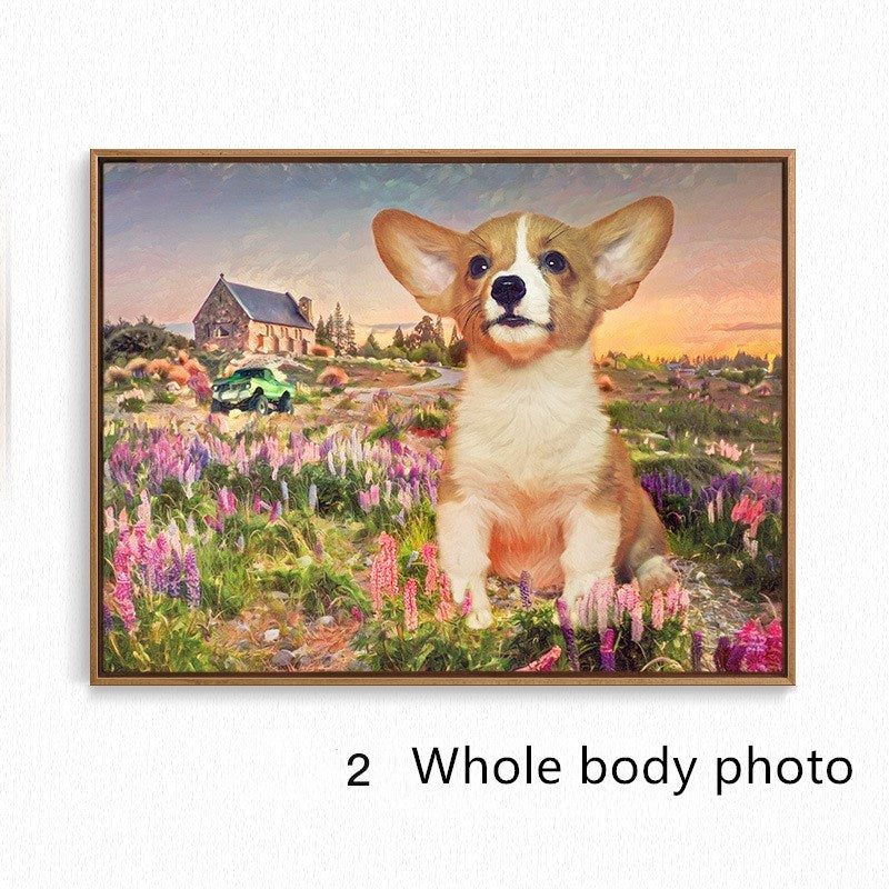 Quadro Personalizado do Seu Pet – Arte Exclusiva e Cheia de amor