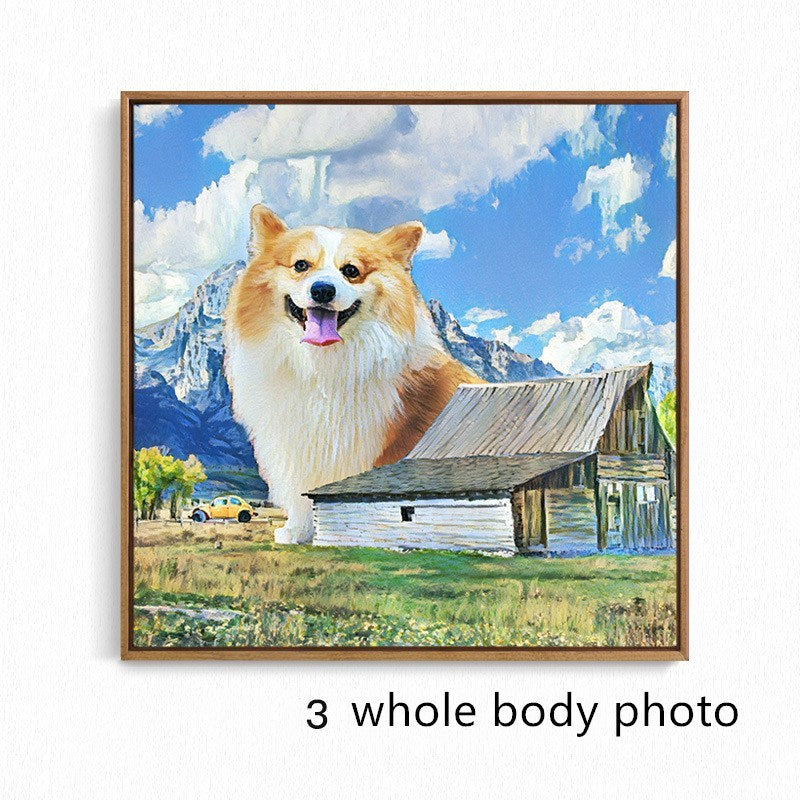 Quadro Personalizado do Seu Pet – Arte Exclusiva e Cheia de amor