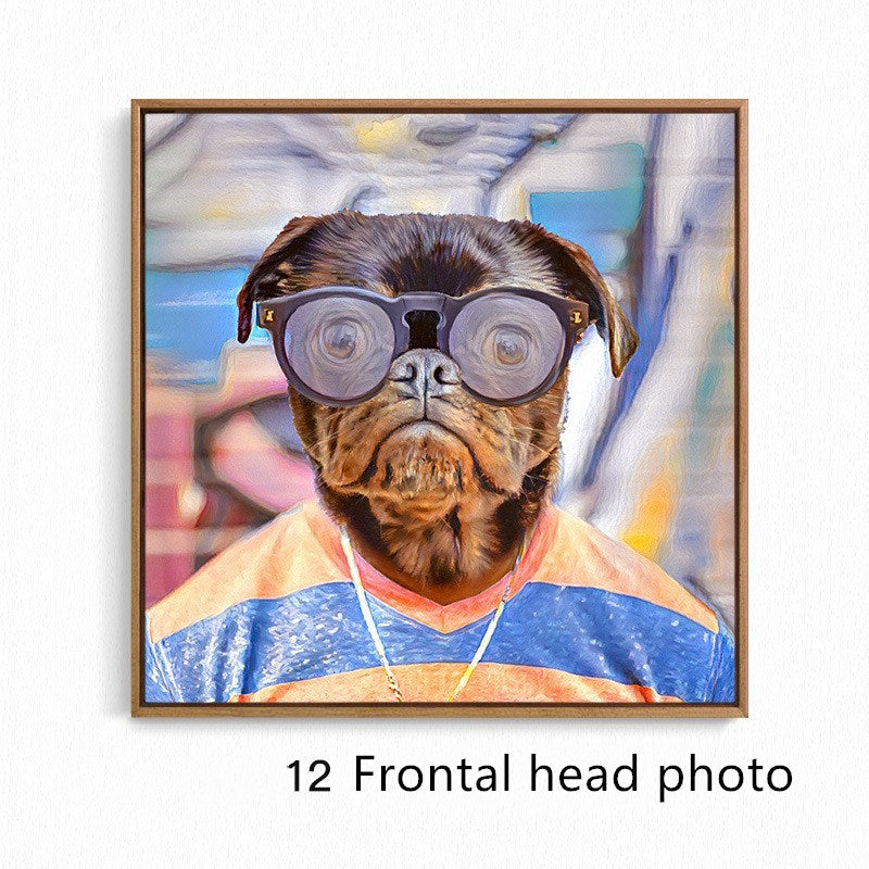 Quadro Personalizado do Seu Pet – Arte Exclusiva e Cheia de amor