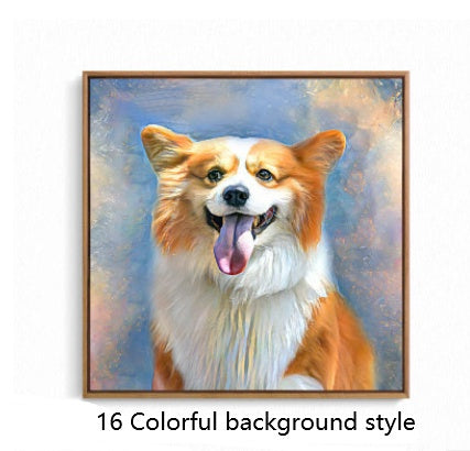 Quadro Personalizado do Seu Pet – Arte Exclusiva e Cheia de amor
