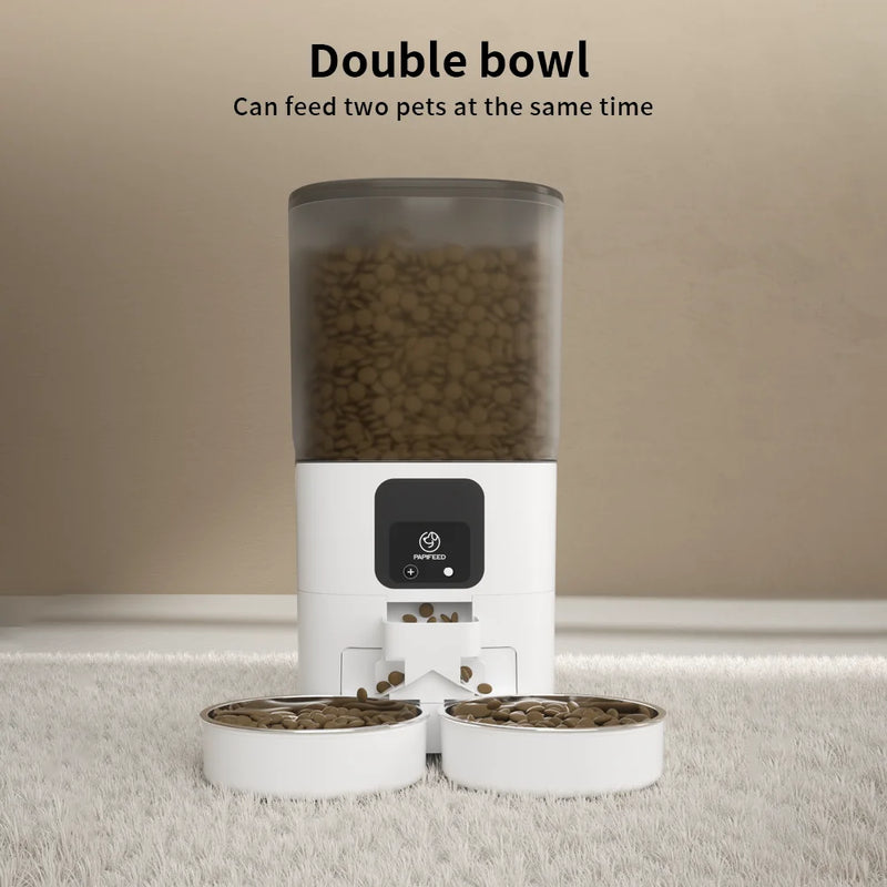 Comedouro Inteligente WiFi 7L com Câmera – SmartFeeder Pet