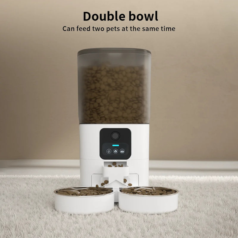 Comedouro Inteligente WiFi 7L com Câmera – SmartFeeder Pet